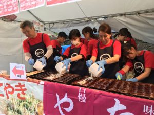 ひろしまフードフェスティバル2017「ネストのたこやき」出店