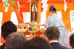ネスト寮（仮称）　地鎮祭